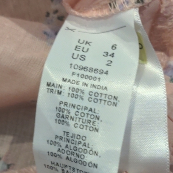 Floral Pink Women's Top - Picture 7 of 7